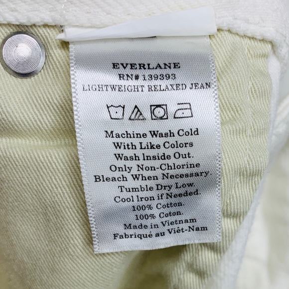 Everlane | Lightweight Relaxed Summer Jeans 33 - Picture 8 of 8